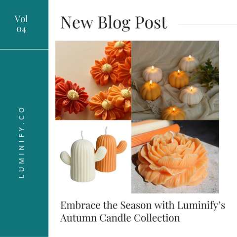 Embrace the Season with Luminify’s Autumn Candle Collection