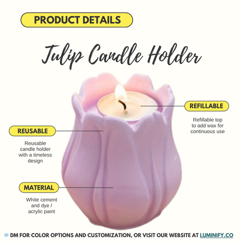 Tulip Candle Holder