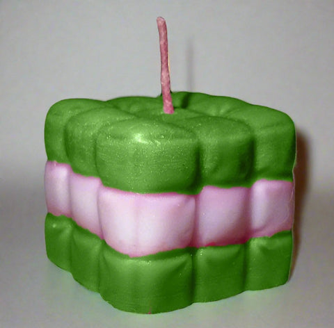 Whimsical Cube Candle