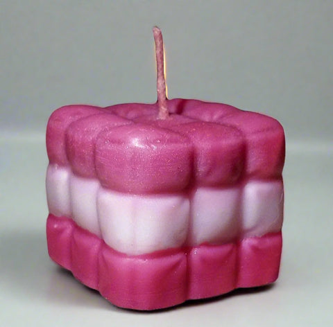 Whimsical Cube Candle